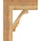 Ekena Millwork Balboa Block Rough Sawn Bracket, Western Red Cedar, 6"W x 22"D x 26"H BKT06X22X26BOA05RWR - alternate 2